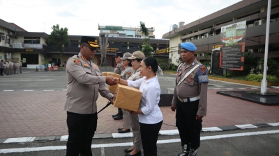 Kapolrestabes Medan. Kombes Gidion Ingatkan Anggota Jangan Tinggalkan Lokasi PAM Natura