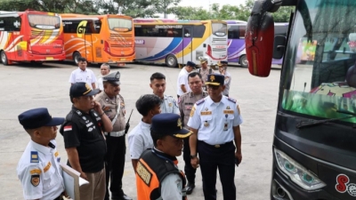 Provinsi Sumatera Utara Berangkatkan 1.200 Peserta Natura Mudik Gratis Dari Terminal Amplas