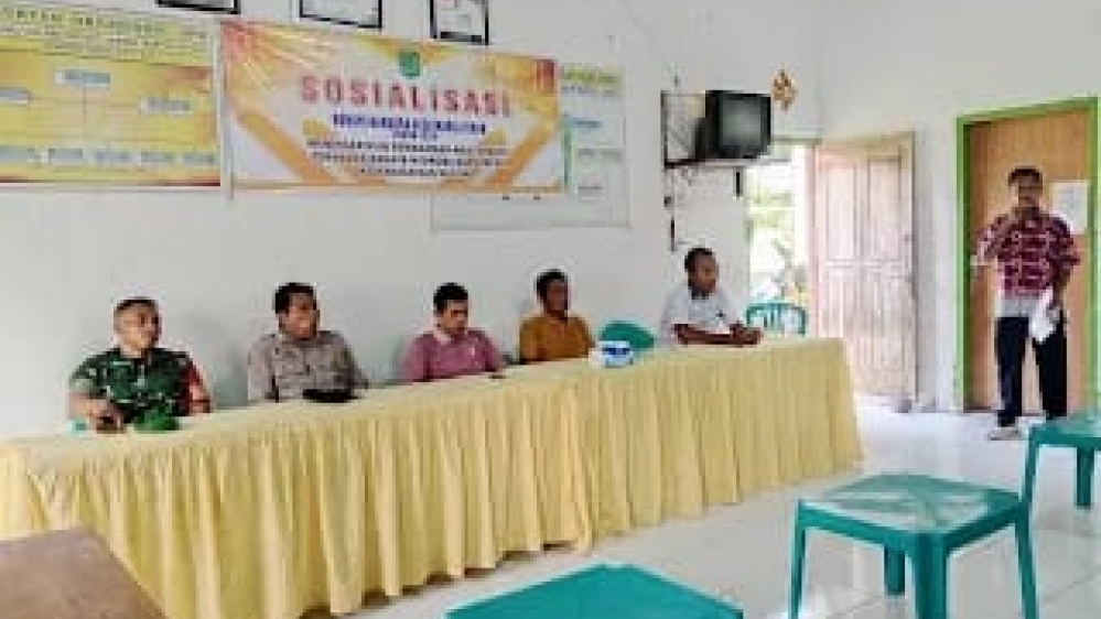 Sosialisasi Penyuluhan Bahaya Narkoba Di Desa Maria Utara