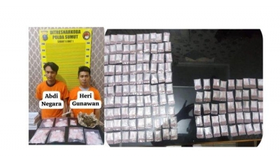 Jaringan Narkoba di Siantar 515 Paket Sabu dan Ganja Siap Edar Diringkus Kepolisian Sumatera Utara