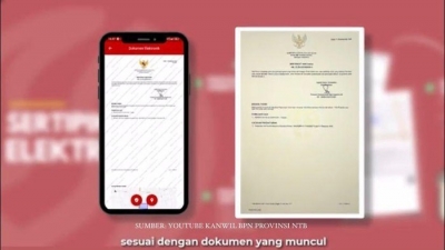 Kementerian ATR/BPN Targetkan 2026 Seluruh Pemilik Sertifikat Tanah Beralih ke Elektronik