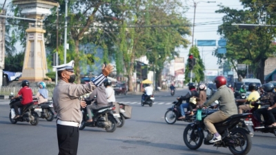 Ditlantas Polda Sumut Tingkatkan Operasi Keselamatan Dengan Terapkan Buddy System