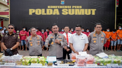 Perairan Asahan Targetkan Khusus Polda Sumut Dalam Pemberantasan Narkoba