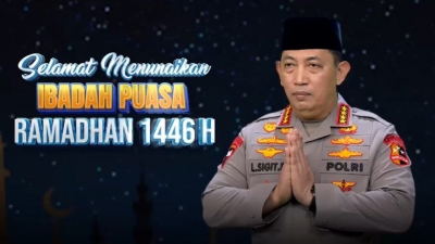 Kapolri Jenderal Sigit, Sampaikan Selamat Dalam Menunaikan Ibadah Puasa 1446 H/2025 M Dengan Perbanyak Kebaikan