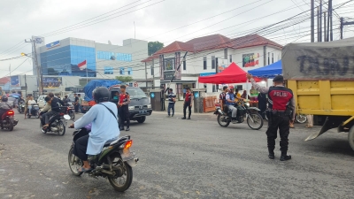 Jelang Berbuka Puasa Polres Dairi Gelar Pengamanan