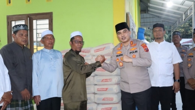 Kapolres Batubara, Ajak Anak Panti Asuhan, Berbuka Puasa Bersama