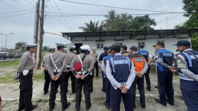 Polda Sumut Gelar Operasi UU Nomor. 22 Tahun 2009, Penindakan Angkutan Jalan Plat Hitam