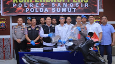 Polres Samosir Tegaskan, Kasus EMN Merupakan Kecelakaan Tunggal