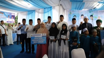 Safari Ramadhan Digelar Pemprov Sumut Dikunjungi Kasdam I/BB di Medan Denai