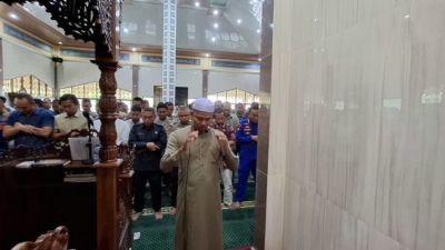 Gugur 3 Anggota Polri Dalam Tugas di Way Kanan Lampung, Polda Kalteng Gelar Sholat Ghaib Seluruh Personel