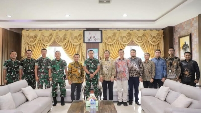 Pangdam I/BB Sambut Kunjungan PT Pertamina Patra Niaga Sumbagut Untuk Perkuat Sinergi Ketahanan Energi
