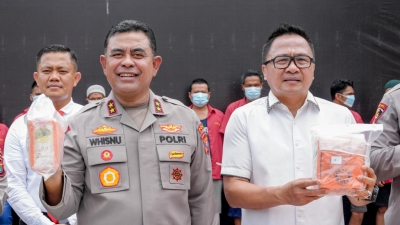 Wow! Sepekan Ini 130 Tersangka Narkoba di Krangkeng Besi di Amankan Polda Sumut