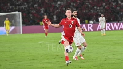 Indonesia Vs Bahrain Diakhiri 1-0, Garuda Mengudara Berkat Tendangan Romeny Operan Bola Marcelino