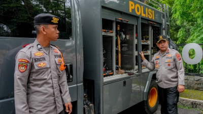 Kapolda Sumut Tinjau Pos Pelayanan Idulfitri Dan Cek Di Sibolangit