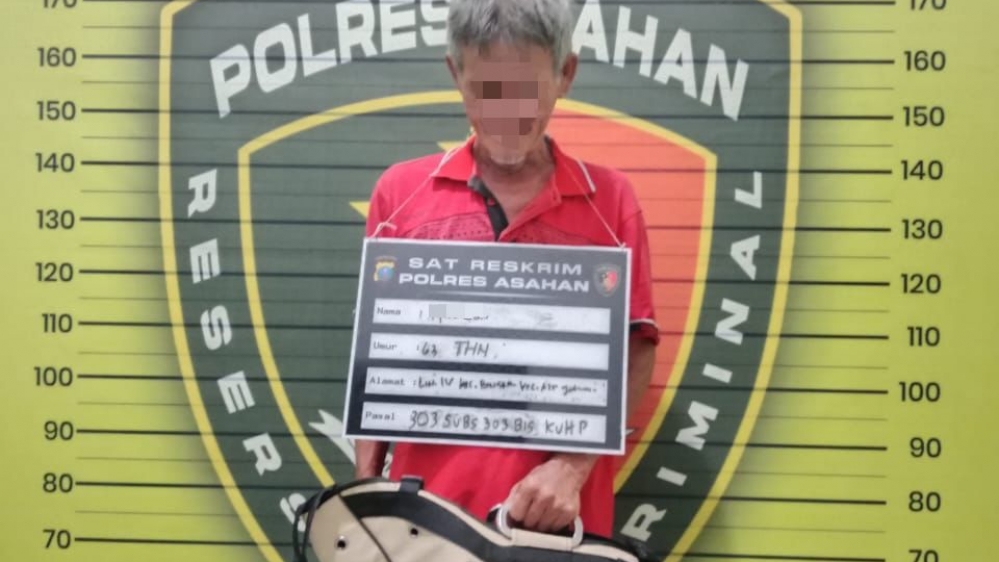 Polres Asahan Gerebek Arena Sabung Ayam