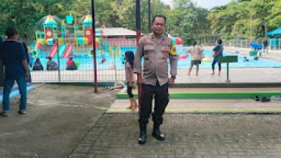 Kapolsek Binuang Cek Personel Pelaksana Pengamanan Wisata Pasca Idul Fitri 1446 Hijriah