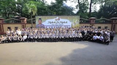 Kadiv Humas Polri Gelar Silaturahmi Halal Bihalal Dalam Apresiasi Pengamanan Mudik Lancar dan Nyaman