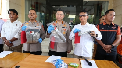 Direktorat Reserse Kriminal Umum Ungkap Kasus Curas Bersenjata Di Sergai
