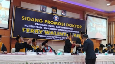 Pejabat Kabid Humas Polda Sumut Kombes Pol Ferry Walintukan Miliki Predikat Gelar Doktor