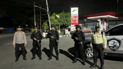 Diterjunkan 70 Personel Brimob Tangguh Untuk Lapis Kekuatan Polres Pelabuhan Belawan Upaya Menenangkan  Bentrok OKP