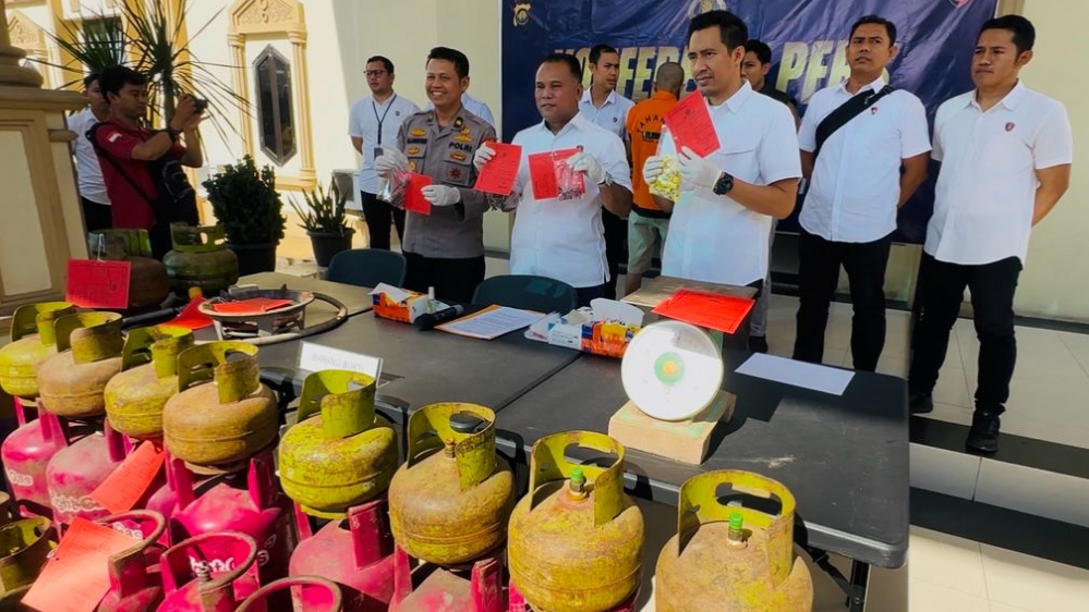 Kapolda Jambi Komitmen Penegakan Hukum, Ungkap Kasus Ilegal Pengoplosan Gas Subsidi