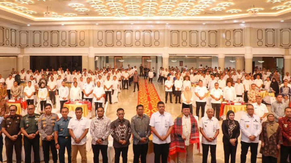 Kasdam I/BB, Hadiri Rakor Percepatan Sesuai Tata Ruang, Penataan Aset Daerah dan Masalah Pertanahan di Sumut