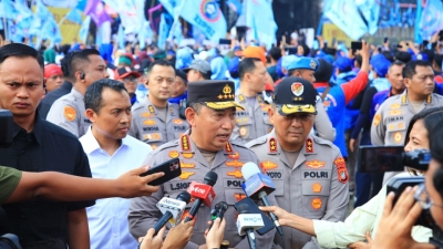 Kapolri Sigit Pastikan Pengamanan Kegiatan Hari Buruh di Monas Dihadiri Presiden
