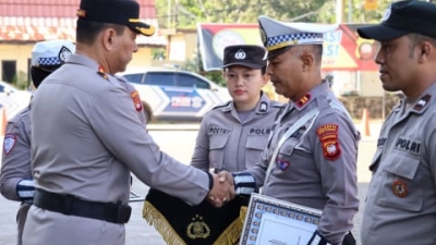 Apresiasi Kapolresta Pontianak, Kepada  Personel Jajarannya Dinilai Berprestasi dan Dedikasi Tinggi