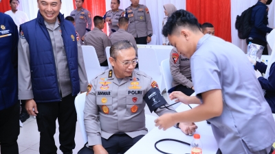 Humas Polri 2025 Dibuka dengan Bakti Sosial Dan Bakti Kesehatan Di Akpol Semarang
