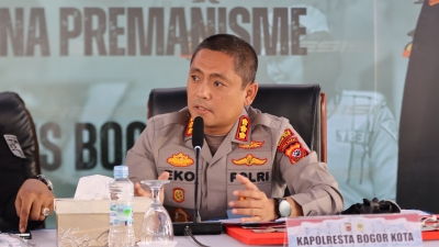 Polres-Polresta Bogor Gelar Konpers, Berantas Premanisme Kasus Perampasan Motor oleh Mata Elang