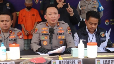 Polres Tangsel Ungkap Pembunuhan di Pamulang Serta Amankan Pelaku Dalam Tempo 1X24 Jam