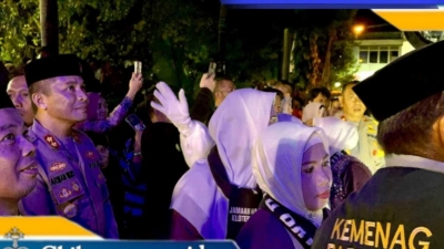 Keberangkatan Jemaah Haji di Kawal Kapolres Parepare Dengan Penuh Perhatian