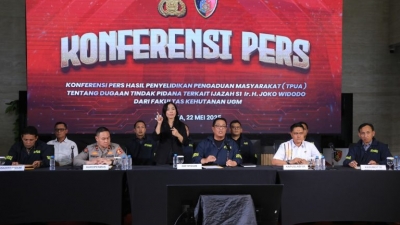 Ijazah Jokowi Asli dan Sah Tegaskan  Polri, Dari Hasil Penyelidikan Uji Forensik Tidak Ditemukan Unsur Pidana