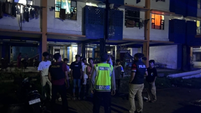 Kapolsek Sibolga Selatan Lakukan Patroli Blue Light, Cegah Aksi Premanisme