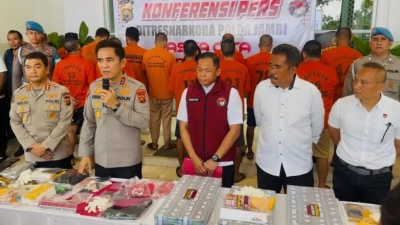 Kapolda Jambi Tegaskan, Perang Sampai ke Akar Jaringan Nerkoba Hingga Penyitaan Aset
