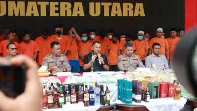 Bulan April Hingga Juni 2025 Polda Sumut Bongkar 2.373 Kasus Narkoba Serta 3.051 Tersangka