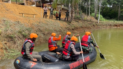 Brimob Polda Sumut Jadi Tuan Rumah Latihan Gabungan Penanggulangan Bencana Alam Bersama TNI, POLRI