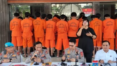 Direktorat Reserse Siber Polda Bali Bongkar Sindikat Penipuan Online, 38 Pelaku Diamankan Dari 5 Lokasi