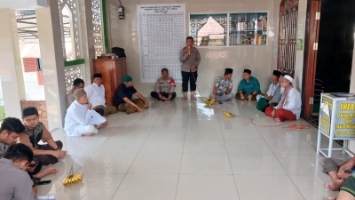 Jumat Curhat, Polres Sibolga Kunjungi Masjid Al-Mujahidin Sibolga