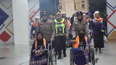 Polda Sumut: Pengamanan Keberangkatan Pesawat Saudia Airlines Di Kualanamu Berjalan Lancar