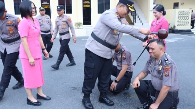 Personel Polres Sibolga Naik Pangkat, Sebagai Penghargaan Hari Bhayangkara ke-79 Tahun 2025