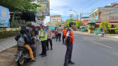 Operasi Patuh Toba 2025 Hari ke-3. Polres Sibolga Tindak Tegas Pelanggar Lalu Lintas