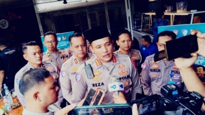 Direktur Lalulintas Polda Sumbsr Kombes Pol Reza, Imbau Pengendera Tertib Berlalu Lintas, Dalam Operasi Patuh Singgalang 2025
