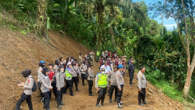 Polresta Deli Serdang Berhasil Amankan Kegiatan Eksekusi Lahan Bendungan Lau Simeme