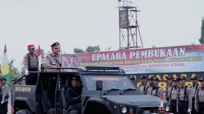 Kapolda Sumut Pimpin Pembukaan Pendidikan Bintara: Lahirkan Polisi Masa Depan Berintegritas