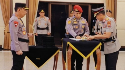 Kapolri Jenderal Drs Listyo.Sigit Prabowo Resmi Lantik Irwasum Polri, Kabaintelkam, Kabareskrim Serta Sejumlah Kapolda