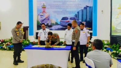 Direktorat Lalulintas Polda Lampung Gagas MoU Uji Emisi, Dorong Udara Bersih dan Masyarakat Sehat