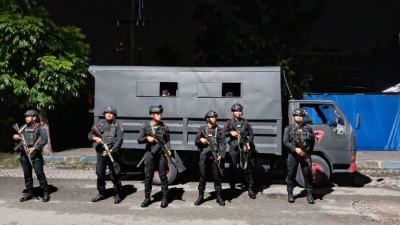 Patroli Humanis Digelar Brimob Polda Sumut,Jaga Kondusifitas Kota Medan di Akhir Pekan
