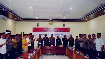 Bahas ABK Biro Rena Polda Sumut Lakukan Supervisi ke Polres Pakpak Bharat