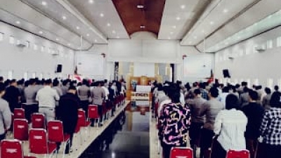 Personel Polda Sumatera Utara Laksanakan Ibadah Oikuneme, Doakan Keamanan dan Kedamaian Bangsa